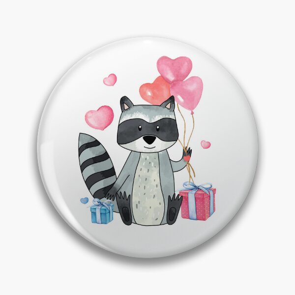 Item preview, Raccoon Valentine Gift Raccoon Owner I love designed and sold by iliasjeff.