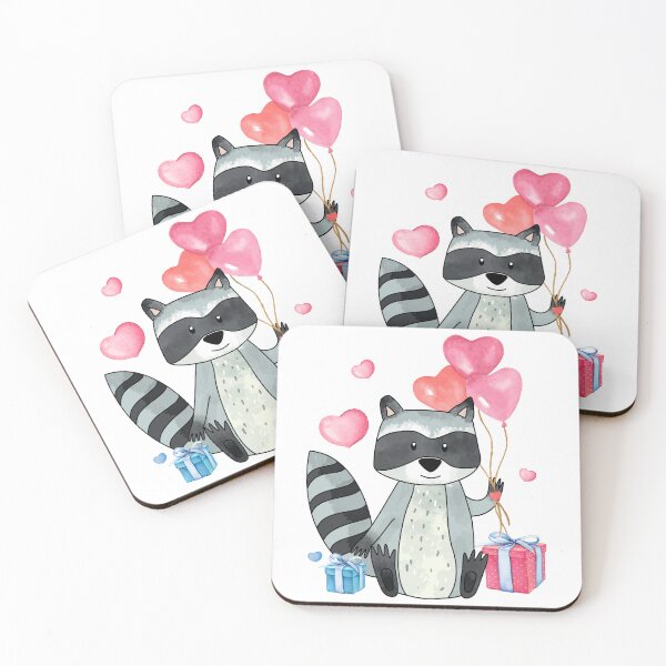 Item preview, Raccoon Valentine Gift Raccoon Owner I love designed and sold by iliasjeff.