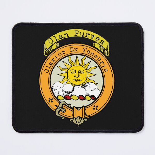 Artikelvorschau, Familienname-Wappen des Purves-Clans entworfen und verkauft von BagTown Clans.