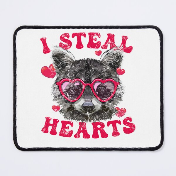 Item preview, Cute Raccoon Lover I Heart Raccoons Groovy designed and sold by iliasjeff.