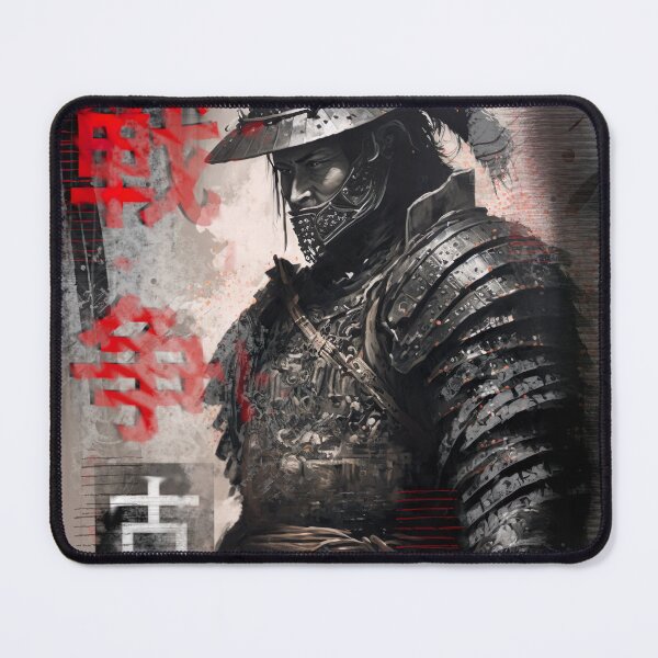 Item preview, Japanese Samurai Warrior In Battle Artwork Poster Design designed and sold by Jozzabazza.