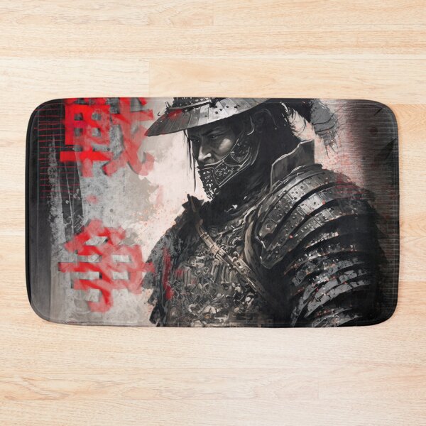 Item preview, Japanese Samurai Warrior In Battle Artwork Poster Design designed and sold by Jozzabazza.