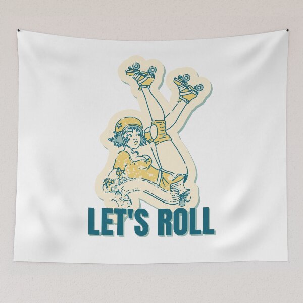 Item preview, let's roll designed and sold by addict2reading.