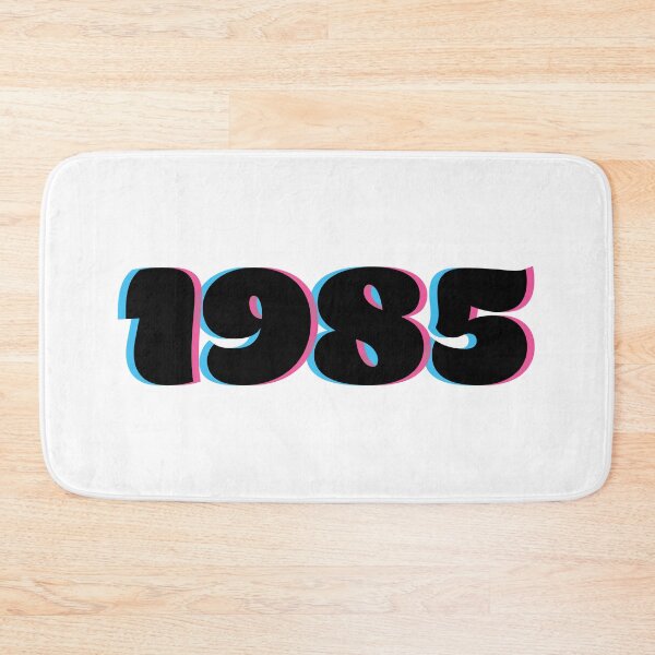 Item preview, 1985 Birth Year Date Anaglyph 3D Effect Image Text Typography Design designed and sold by SleepingInCo.