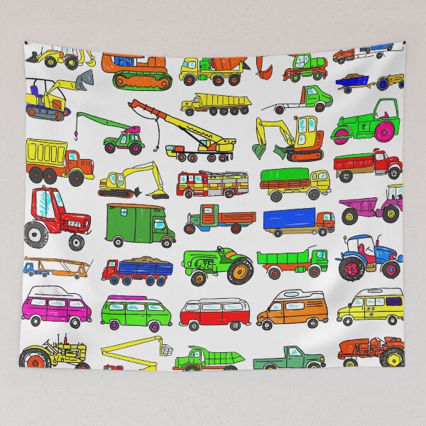 Item preview, Doodle Transport Vehicles designed and sold by Prawny.