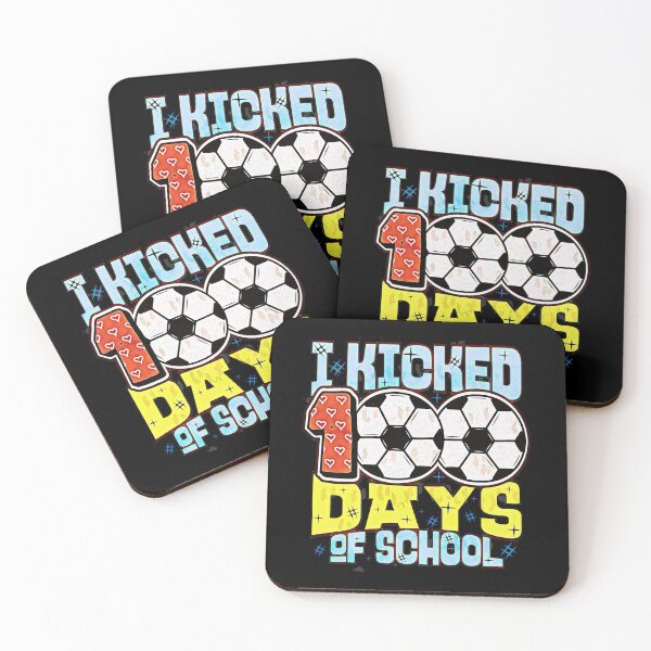 Item preview, I Kicked 100 Days of School Soccer designed and sold by csoDesign.