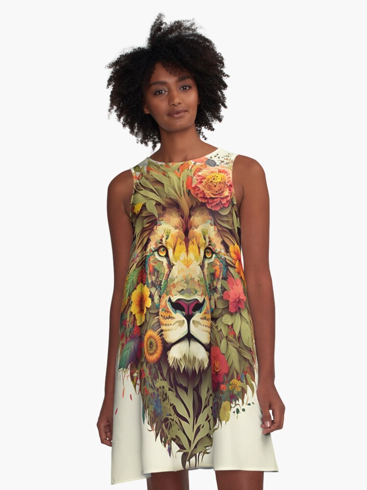 Lion hotsell print dress