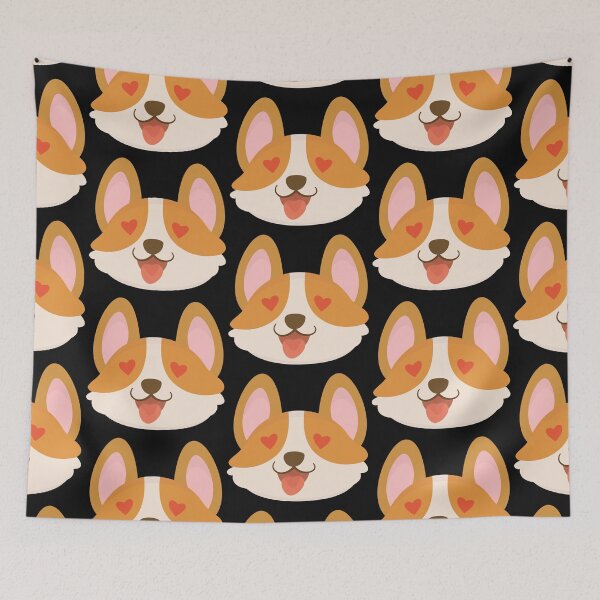 Item preview, CORGI, CORGY WITH HEART EYES, PET designed and sold by angelescar.