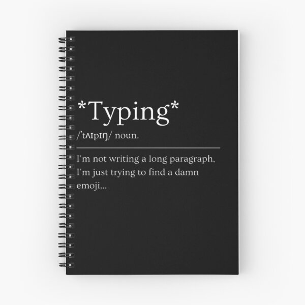 Item preview, Typing | Funny Dictionary Definition designed and sold by ED-TDesigns.