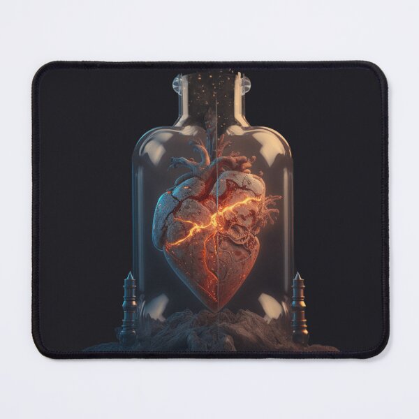Item preview, heart and time combined designed and sold by sammgdesign.