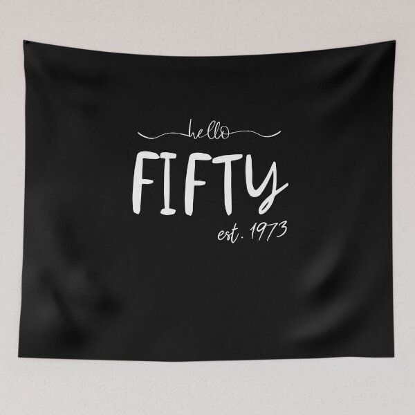 Item preview, 1973, 50th birthday anniversary, round birthday designed and sold by Shirt-Expert.