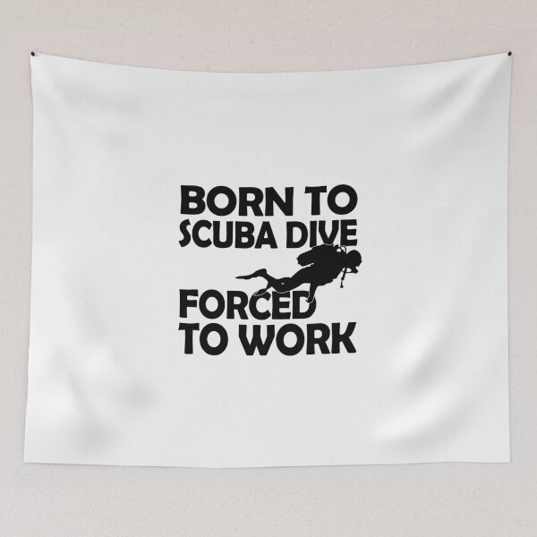 Item preview, born to scuba diveng designed and sold by danielog199.
