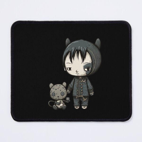 Item preview, Goth cat in pyjamas sleepy ready for bedtime very cute animal pajamas designed and sold by AnimalArtPhotos.
