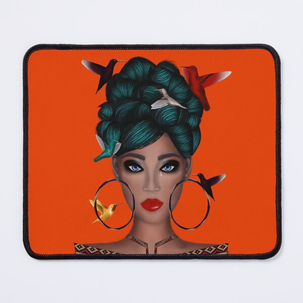 Item preview, African woman in ethnic costume designed and sold by Fulya Tanak.