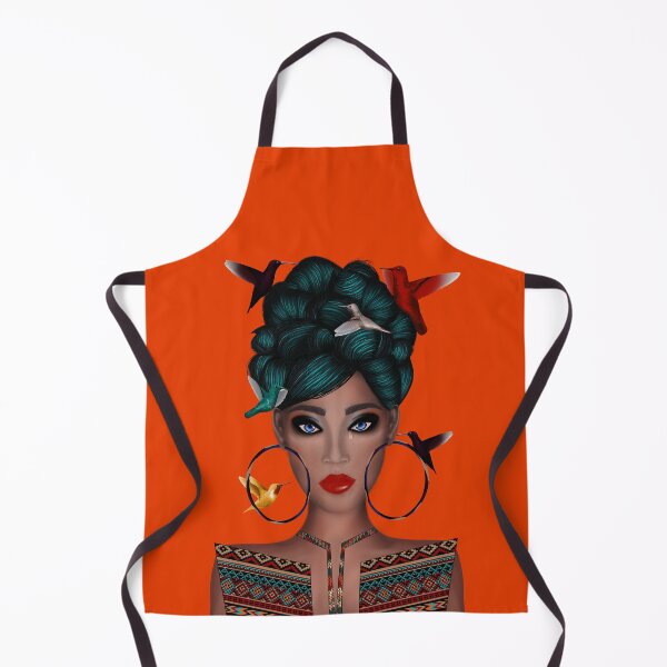 Item preview, African woman in ethnic costume designed and sold by Fulya Tanak.