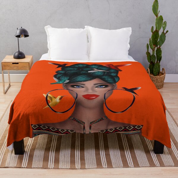 Item preview, African woman in ethnic costume designed and sold by Fulya Tanak.
