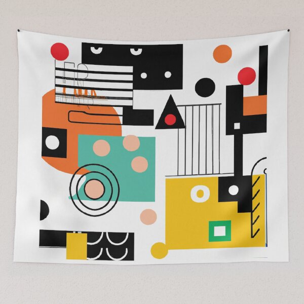Item preview, Formas y patrones audaces: el arte del diseño abstracto y geométrico designed and sold by peterdawood.