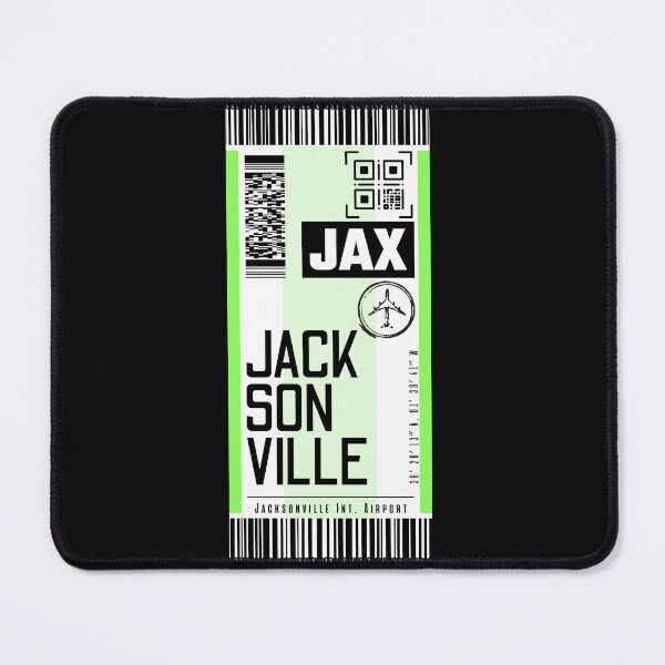 Item preview, JACKSONVILLE JAX classic luggage tag airport stickers designed and sold by LeddsoDello.