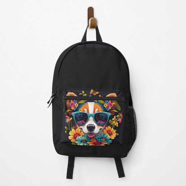 Item preview, Beautiful dog art with flowers designed and sold by Maryberry96.