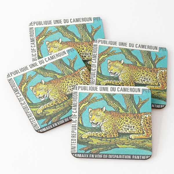 Item preview, Cameroon Leopard Postage Stamp designed and sold by StampLand.