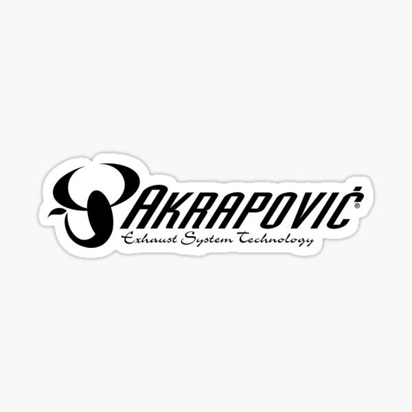 Akrapovic Stickers for Sale