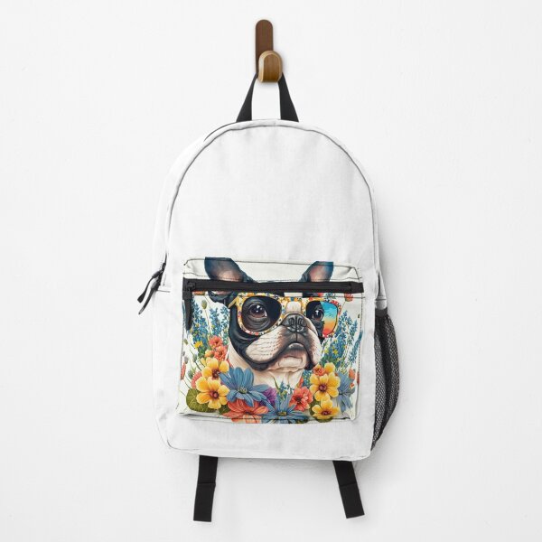 Item preview, Beautiful dog art work with flowers  designed and sold by Maryberry96.