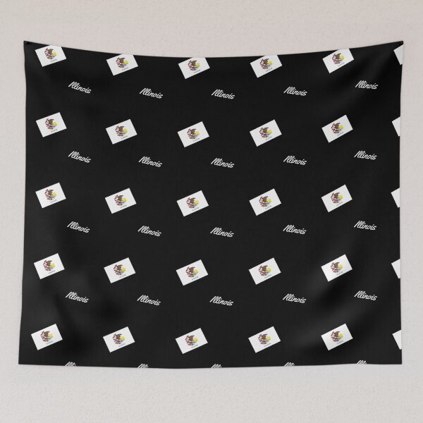 Item preview, Simple Illinois State Flag Pattern - Available on T-Shirts, socks and more designed and sold by Dude  Stuff.