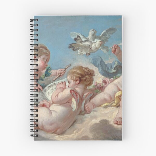 Item preview,  François Boucher  Putti making music, 1768  designed and sold by Onodera.