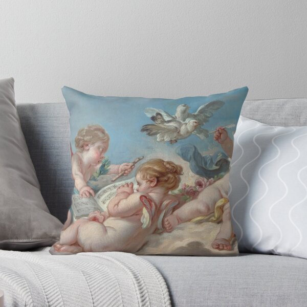 Item preview,  François Boucher  Putti making music, 1768  designed and sold by Onodera.