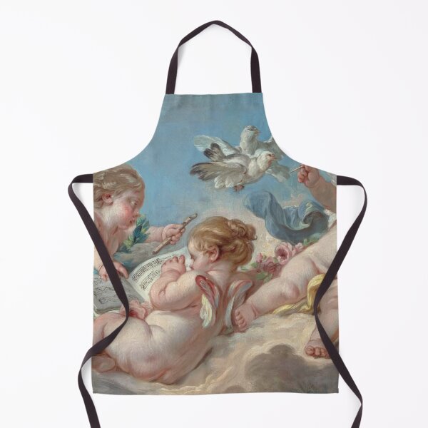 Item preview,  François Boucher  Putti making music, 1768  designed and sold by Onodera.