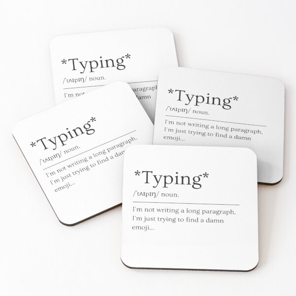 Item preview, Typing | Funny Dictionary Definition designed and sold by ED-TDesigns.