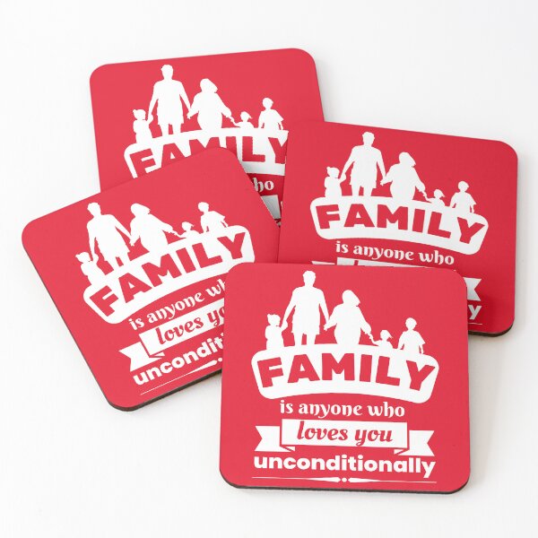Item preview, Family Is Anyone Who Loves You Unconditionally designed and sold by designerpriti.