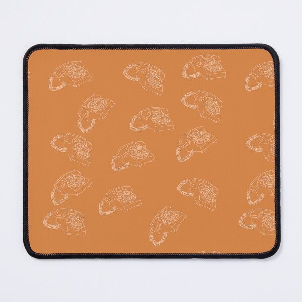 Item preview, Rotary Telephone Pattern in Orange designed and sold by Christine Crawford.
