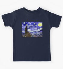 The Starry Night Kids Tee