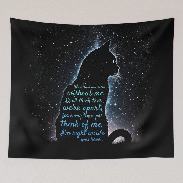 Item preview, Cat Memorial Remembrance Poem - Written in the stars designed and sold by Odd World.