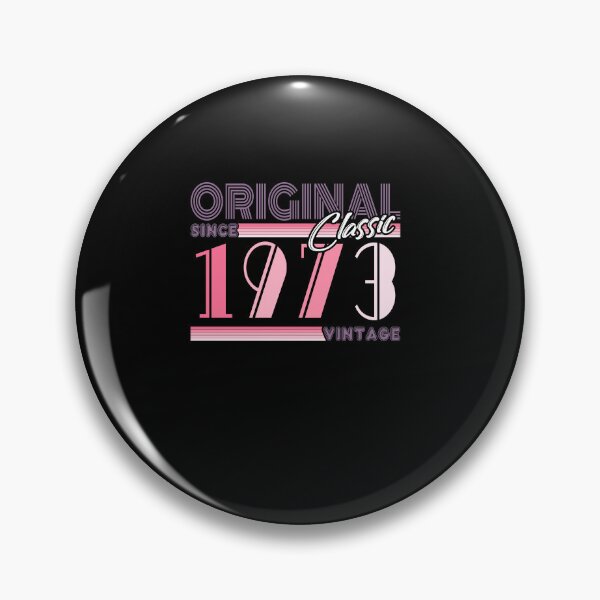 Item preview, 1973, 50th birthday anniversary, round birthday designed and sold by Shirt-Expert.