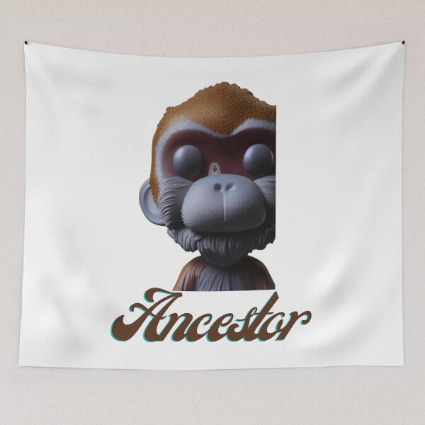 Item preview,  My Ancestor Monkey,Monkey designed and sold by SociableAnimals.