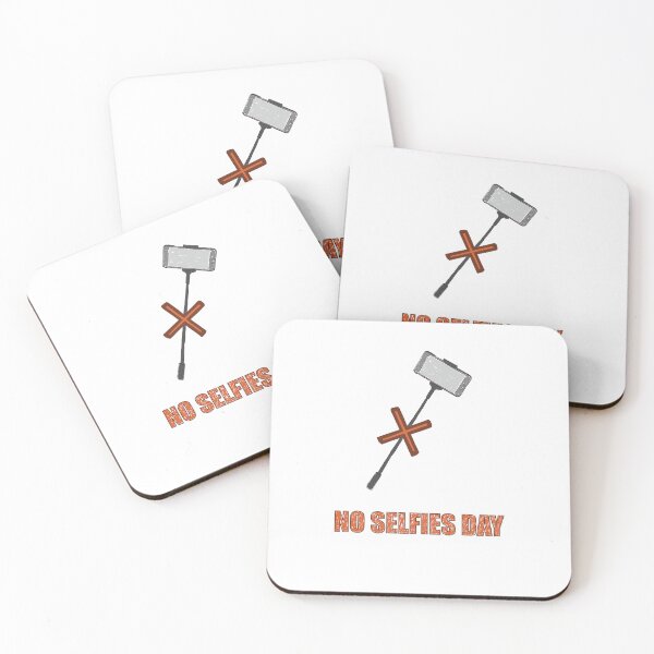 Item preview, No Selfies Day March 16 designed and sold by Fransyn.
