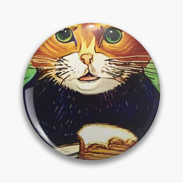 Item preview, ORANGE CAT WATERCOLOR designed and sold by MicbellaArt.