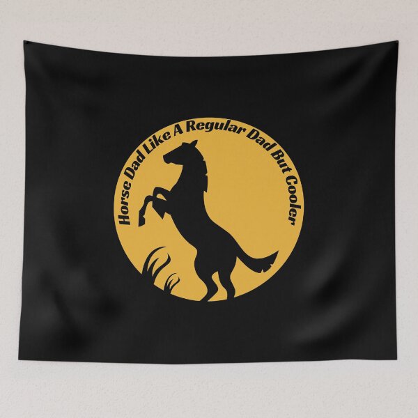 Item preview, Horse Dad Like A Regular Dad But Cooler , Horse Dad Meme 1 designed and sold by FLOWER--ART.