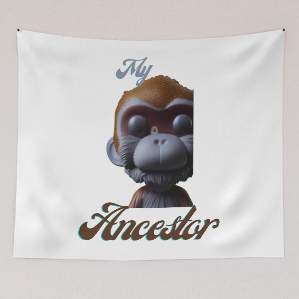 Item preview,   My Ancestor Monkey,Monkey designed and sold by SociableAnimals.