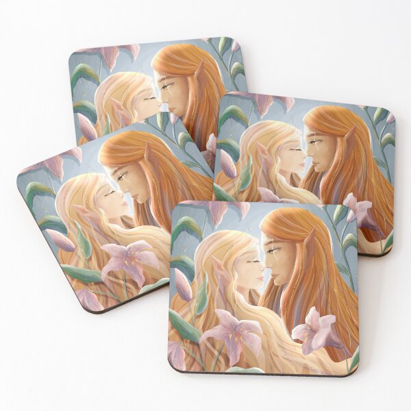 Item preview, Lucien and Elain designed and sold by EmiDoodlesJapan.