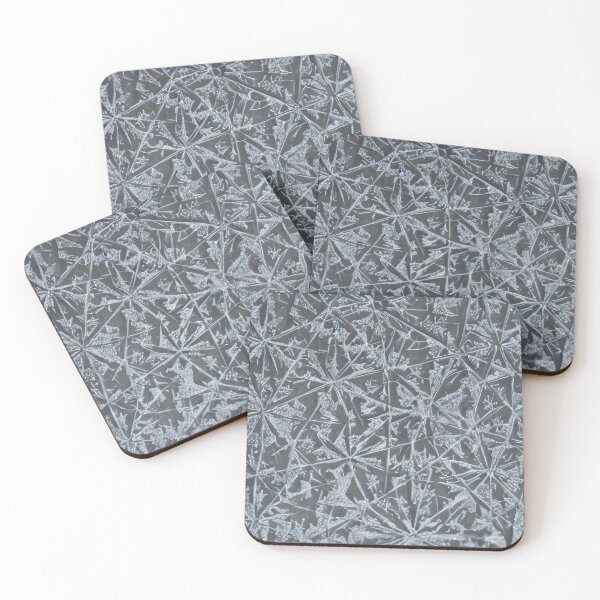 Item preview, Abstract Ice Snowflake Pattern designed and sold by threlando.