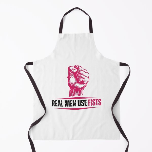 Item preview, Real Men Use Fists designed and sold by medben.