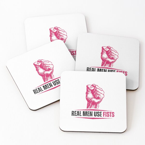 Item preview, Real Men Use Fists designed and sold by medben.