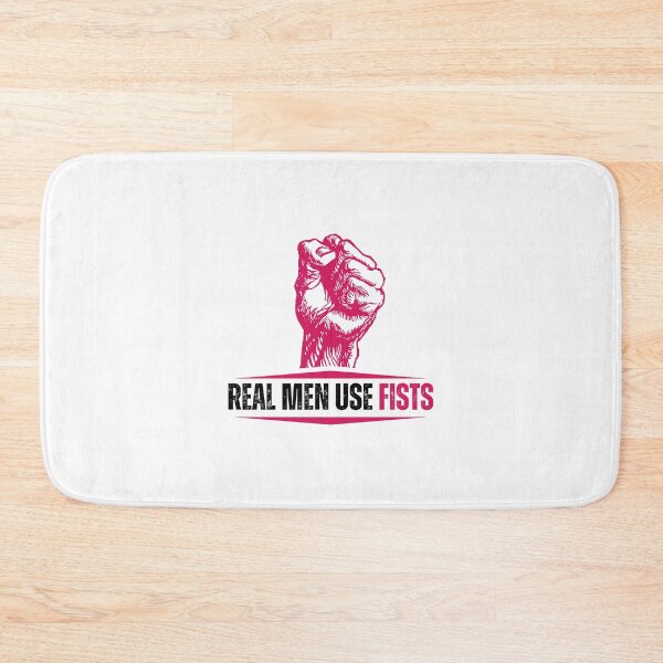 Item preview, Real Men Use Fists designed and sold by medben.