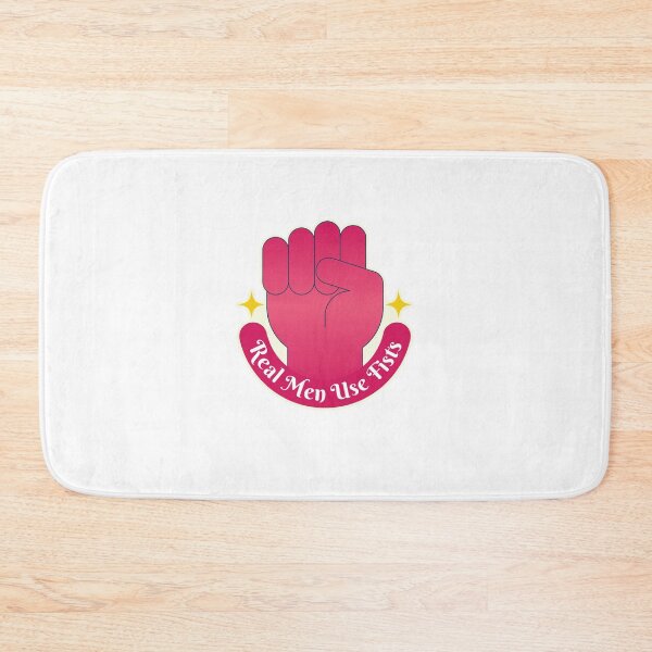 Item preview, Real Men Use Fists, Funny designed and sold by medben.
