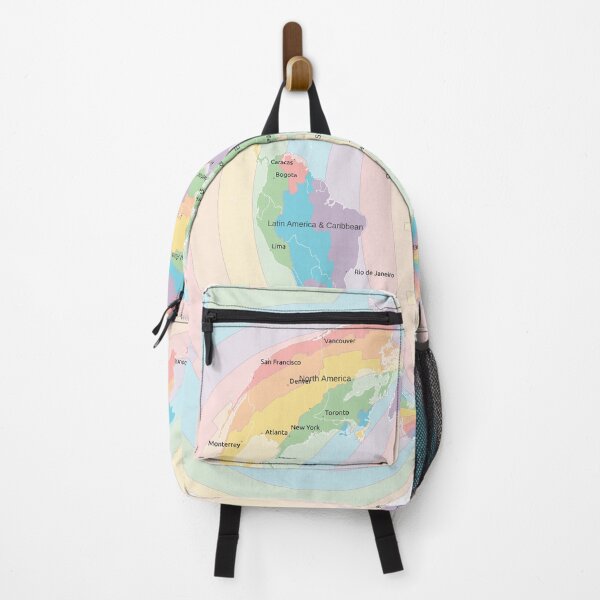 Item preview, Projected Time Zones - Polyconic designed and sold by maptheclouds.