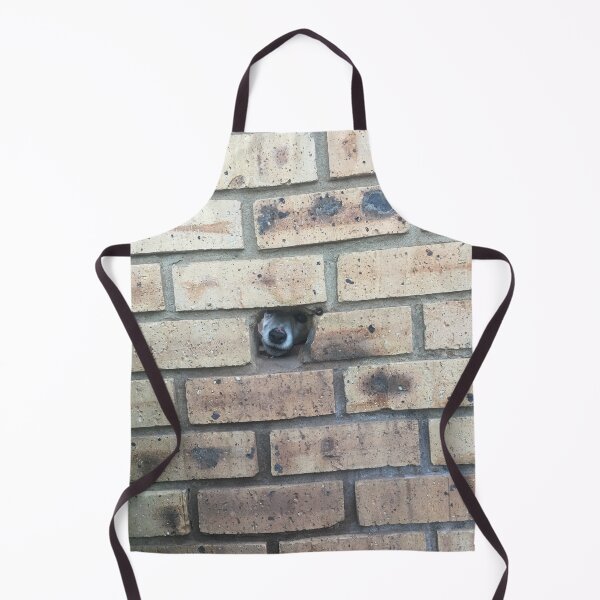 Item preview, Peek-a-boo - a dog in the wall designed and sold by DrAgonPhotos.