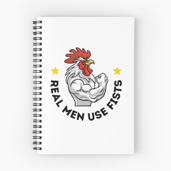 Item preview, Real Men Use Fists, Chicken Lover designed and sold by medben.